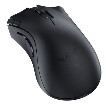 Brezžična gaming miška Razer "DeathAdder V2 X HyperSpeed" s sedmimi gumbi in 14000 DPI - črna
