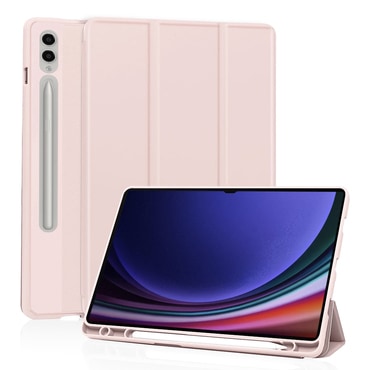 Etui Techsuit "Flex Trifold" z držalom za pisalo za Samsung Galaxy Tab S9 Ultra / S10 Ultra - pink