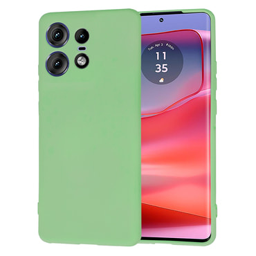 Silikonski ovitek Techsuit SoftFlex za Motorola Edge 50 Pro - mint