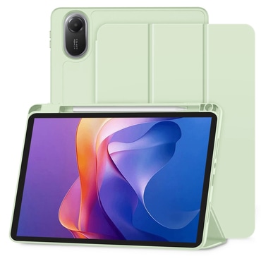 Etui Techsuit "Flex Trifold" z držalom za pisalo za Xiaomi Redmi Pad 2 - matcha green