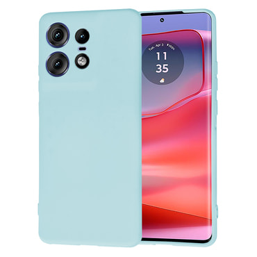 Silikonski ovitek Techsuit SoftFlex za Motorola Edge 50 Pro - turkizen