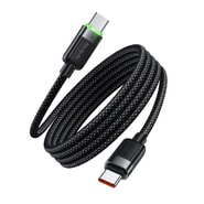Pleten polnilni in podatkovni kabel 60W USB-C v USB-C McDodo "CA-2000" z magnetnim navijanjem - 1.2m - črn
