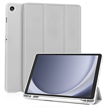 Etui Techsuit "Flex Trifold" z držalom za pisalo za Samsung Galaxy Tab A9 / Tab A11 - gray