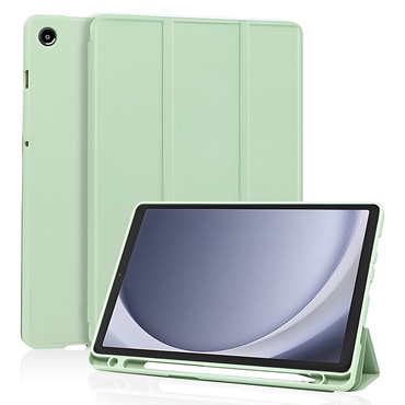 Etui Techsuit "Flex Trifold" z držalom za pisalo za Samsung Galaxy Tab A9 / Tab A11 - matcha green