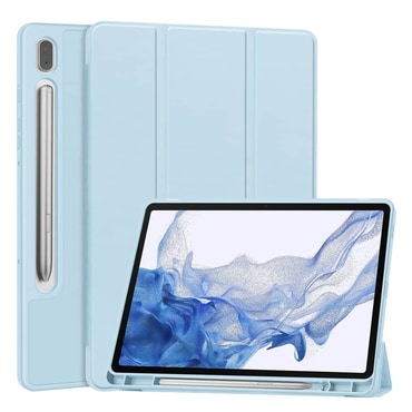Etui Techsuit "Flex Trifold" z držalom za pisalo za Xiaomi Redmi Pad 2 Pro - sky blue