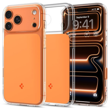 Ovitek Spigen "Ultra Hybrid T MagFit" za iPhone 17 Pro - glossy orange