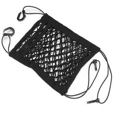 Avtomobilski organizator in pregrada Techsuit CO-B3 z dodatnimi žepi in kavlji za pritrditev - črn