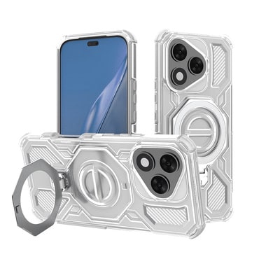 Hibridni ovitek "Carbon Shield Pro" za Honor 400 Lite - white transparent