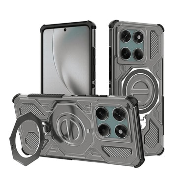 Hibridni ovitek "Carbon Shield Pro" za Motorola Edge 60 / Edge 60 Fusion - smoke black