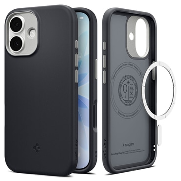 Ovitek Spigen "Nano Pop Mag" za iPhone 17 - black sesame