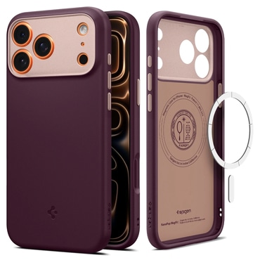 Ovitek Spigen "Nano Pop Mag" za iPhone 17 Pro Max - burgundy bean