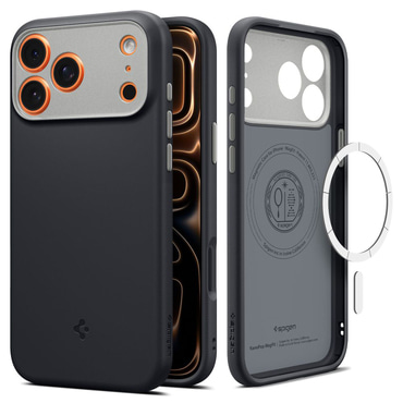 Ovitek Spigen "Nano Pop Mag" za iPhone 17 Pro Max - black sesame