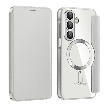 Etui "SmartMag Book" z Magsafe tehnologijo in RFID denarnico za Samsung Galaxy A17 4G / A17 5G - gray