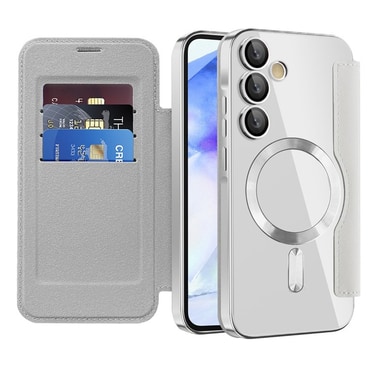 Etui "SmartMag Book" z Magsafe tehnologijo in RFID denarnico za Samsung Galaxy A55 - gray