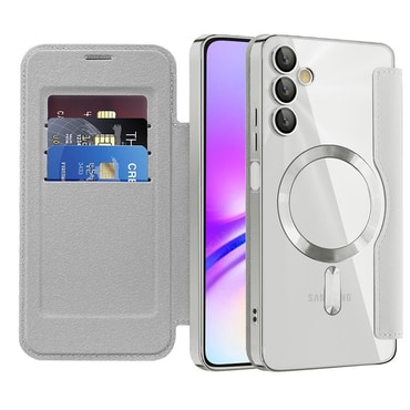 Etui "SmartMag Book" z Magsafe tehnologijo in RFID denarnico za Samsung Galaxy A05s - gray