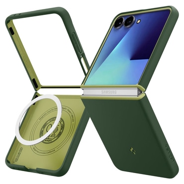 Ovitek Spigen "Nano Pop Mag" za Samsung Galaxy Z Flip7 - avo green