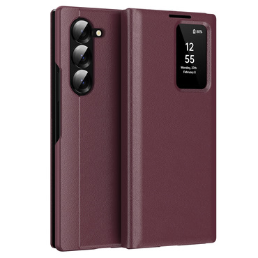 Etui Techsuit "SmartView" za Samsung Galaxy Z Fold6 - red