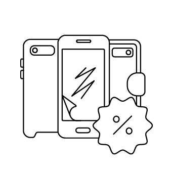 Outlet ovitkov in zaščite zaslona