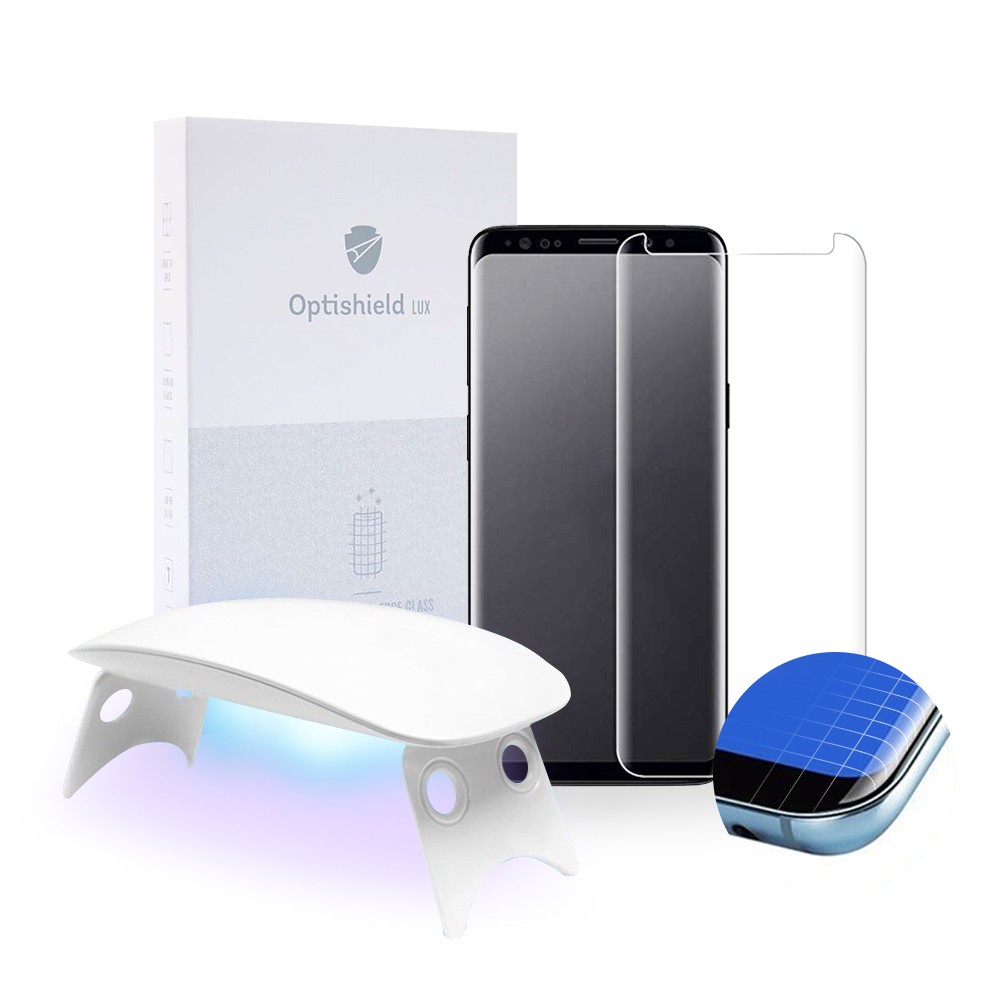 Prémiové ochranné sklo Optishield Lux pro Samsung Galaxy S8